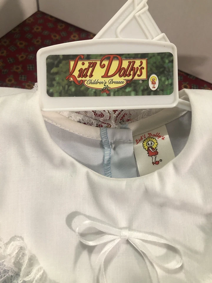 Lidl Dolly dress Size 12-18 Months Baby Blue Ruffle Dress By Lidl Dolly Tn  - Image 3 of 4