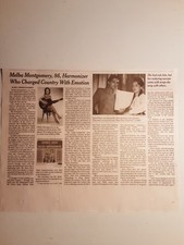 Melba Montgomery New York Times Obituary - Singer - Gene Pitney & George Jones