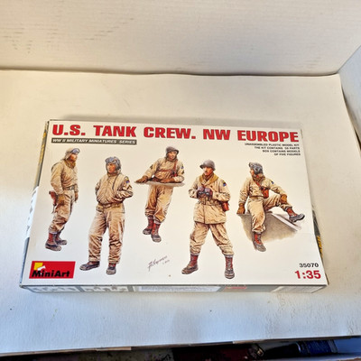 MiniArt 35399 US Tank Crew NW Europe - amerikanische Soldaten - 1:35