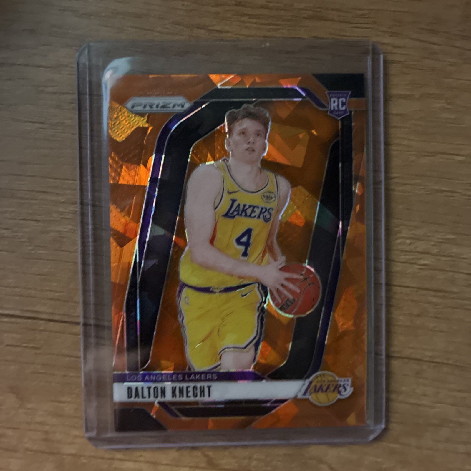 2024 Panini Prizm - DALTON KNECHT Rookie RC - Orange Ice Prizm - Lakers #238