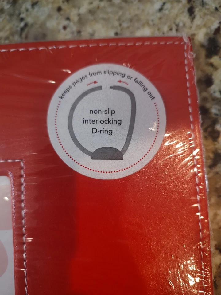 Álbum de cuentos Doodlebug 3 anillos 8"X8" 12 páginas Ladybug rojo álbum de recortes NUEVO Foto 3 de 4