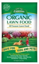 Espoma Eolf28 5000 sq. ft. Coverage Organic All Season Lawn Food 28 lbs. 1.85 per gallon