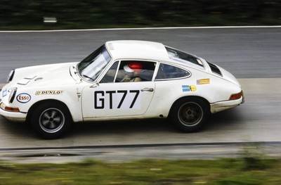 Claude Haldi Paul Keller, Porsche Club Romand, Porsche 911 S 1971 Old Photo 3