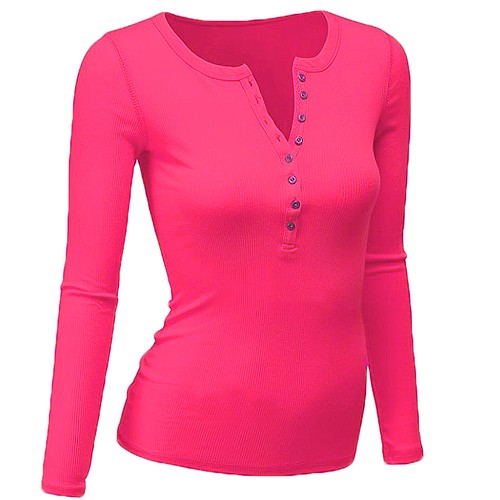 Damen Sommer Tops Rundhalsausschnitt T-Shirt Knopfleiste Spitze zum Binden Oberteil - Bild 11 von 17