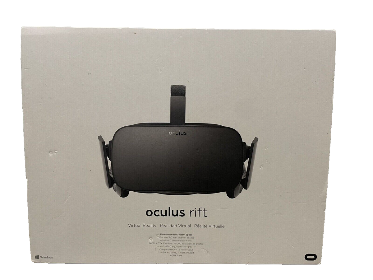 Oculus Rift CV1 VR Virtual Reality Headset & Touch Controllers