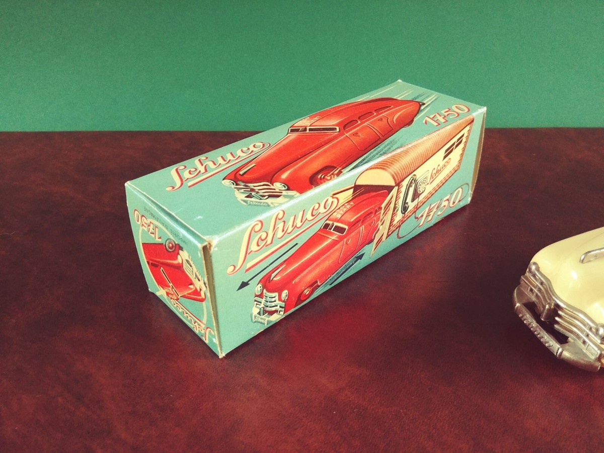 Rare Version Us Zone Schuco 1750 Tin Wind-up Maybach Tinplate w