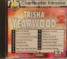90278 TRISHA YEARWOOD  CHARTBUSTER KARAOKE CDG