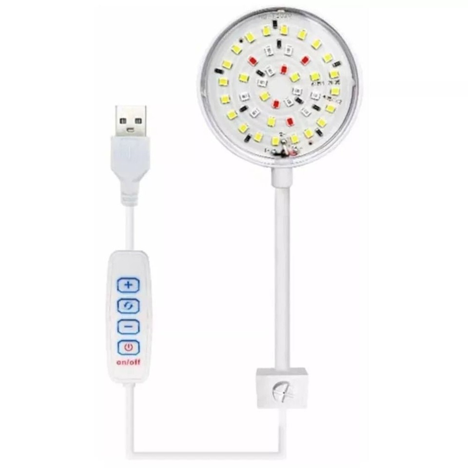 Mini Aquarium Plant Light 5/7W LED Aquarium Light New Fish Tank Clip