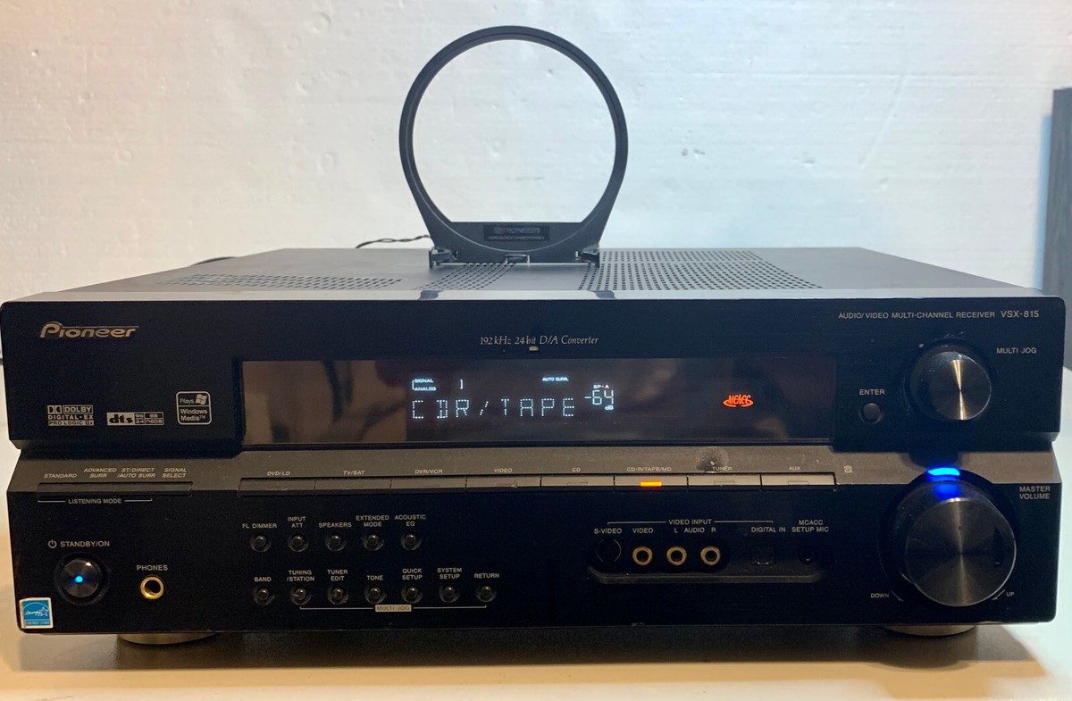 Pioneer VSX-815-K 7.1 Ch 360W Dolby Digital Surround Pioneer VSX-815-K 7.1 Ch 360W Dolby Digital Surround