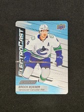 2023-24 Upper Deck Engrained ElectroCast Brock Boeser #EC-10