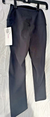 Yogalicious Lux Hudson Everyday Crop Tight Black Leggings Size S