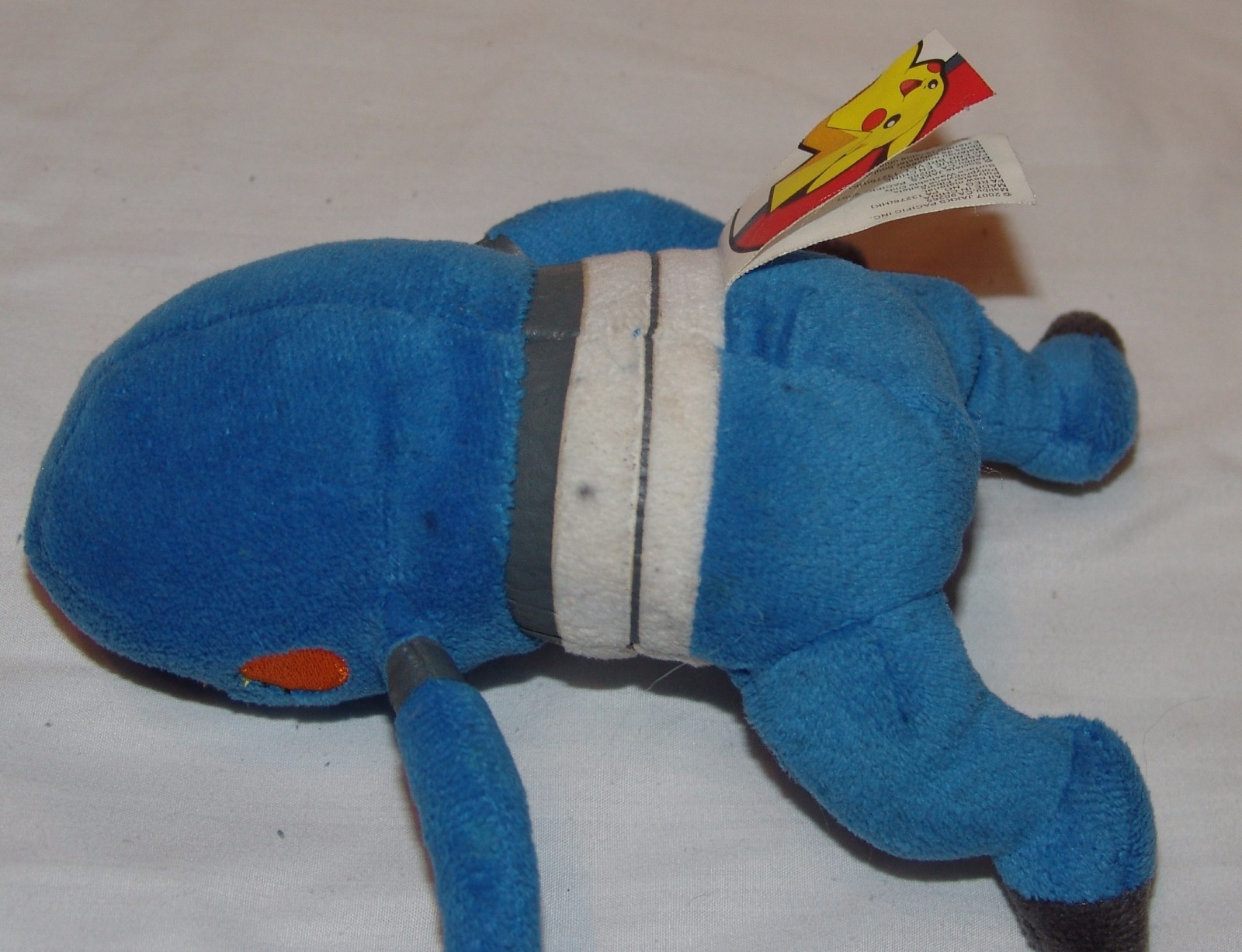 Pokemon Plush Stuffed Animal Croagunk Blue Frog 7 12