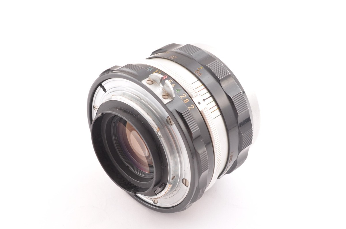 Nikon 50mm f2 非Ai MF Lens for F Mount Nikon Non-Ai NIKKOR-H Auto 50mm F/2 Standard MF Lens from JAPAN