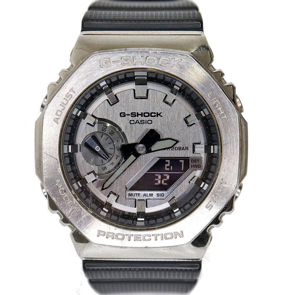 Casio G-SHOCK GM-2100-1AJF Analog Digital Watch Metal Bezel Shock