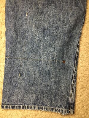 VTG Pelle Pelle Jeans Mens 41 x 33 SUPER BAGGY Y2K Wide Pipe