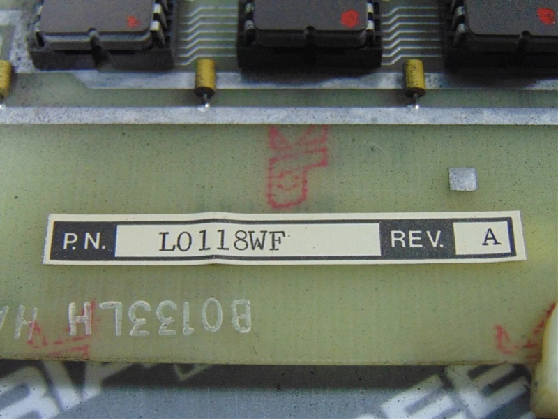 Placa de memoria Foxboro B0133SH-D USADA F8620D L0118WF Rev. A Foto 3 de 4