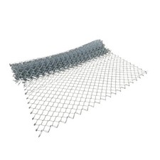 Sandbaggy 6 ft x 50 ft Galvanized Chain Link Fence Roll - 11.5 Ga (Will Call)