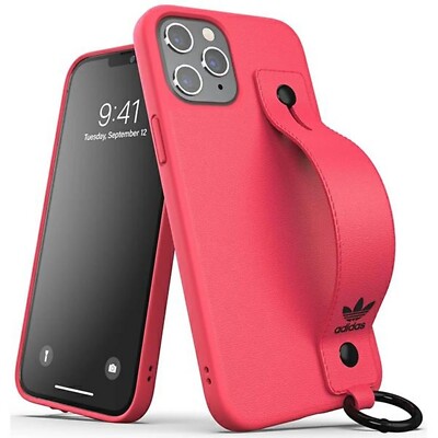 Hülle Adidas OR Handschlaufe Case FW20/SS21, iPhone 12 Pro Max signal pink (42398)