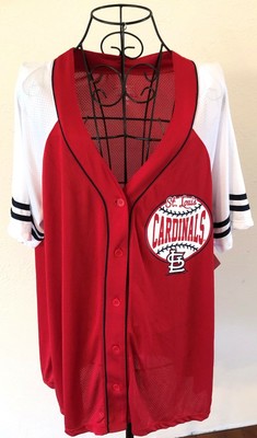 st louis cardinals women's plus size shirts