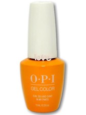 OPI Gel Nail Polish 0.5fl.oz UV/LED Gel GC L23- Sun, Sea and Sand In My Pants