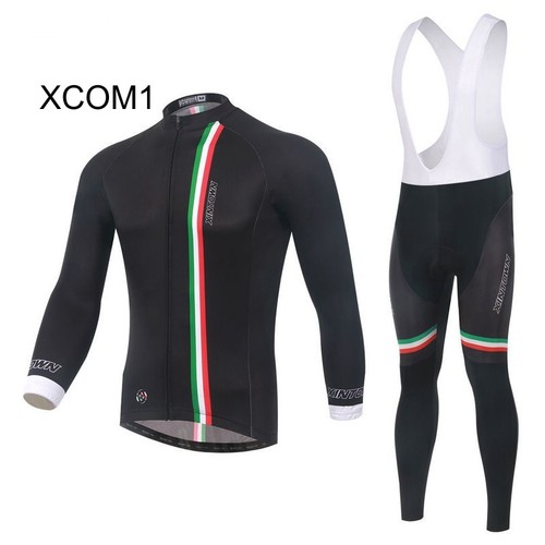 BICI CICLISMO ITALIA AUTUNNO 2018 2019 COMPLETO LUNGO GIACCA + SALOPETTE |  eBay
