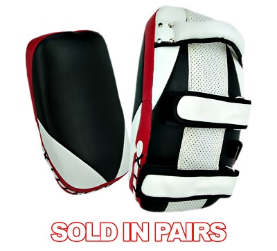 Advanced Thai Kicking Pads Muay Thai Kickboxing MMA Training Punch Strike (Pair)