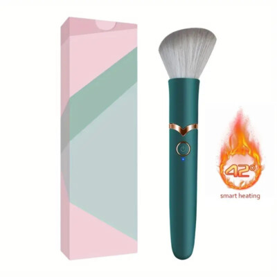 Heiz Vibrator Make-up Pinsel Grün 10 Vibro Se-xspielzeug Dil-do Massagegerät