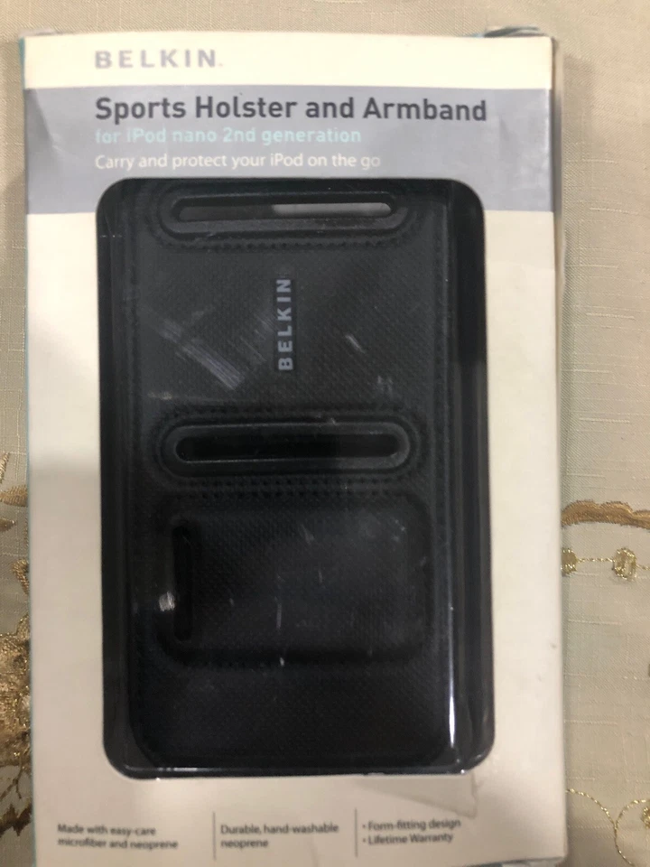 Belkin Sports Holster And Armband For Ipod Nano 2nd Generation F8Z133 Black - Image 2 of 2
