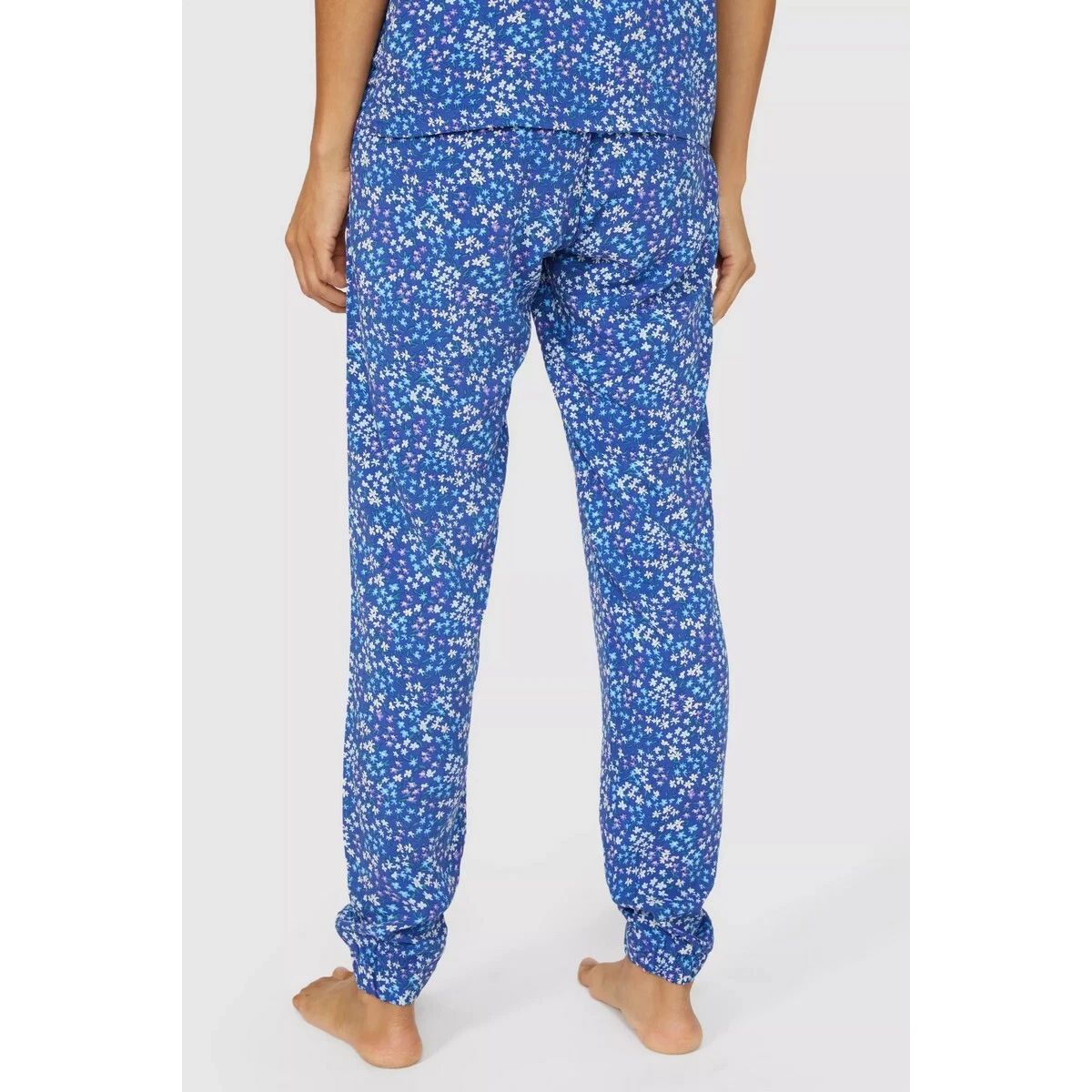 Debenhams Womens Ladies Viscose Meadow Cuffed Pyjama Bottoms