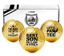 Son in Law Gifts Golf Gifts from Mom/Dad Golf Balls Set Perfect Idea for Son ...