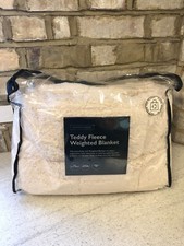 Luxus Teddy Rosa Fleece Gewichtsdecke Überwurf Sinnes Schlaf Autismus Kuschelig Weich