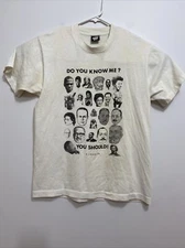Vtg 1989 Screen Stars Best MLK Shirt Men's Large White Martin Luther King Jr Tee