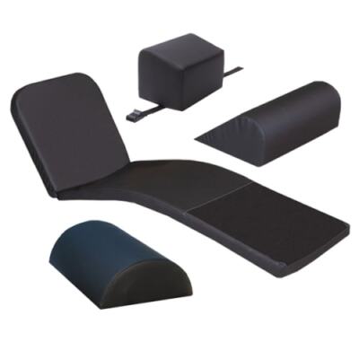 MediPosture Classic Dental Chair Overlay System, Black, Single System.