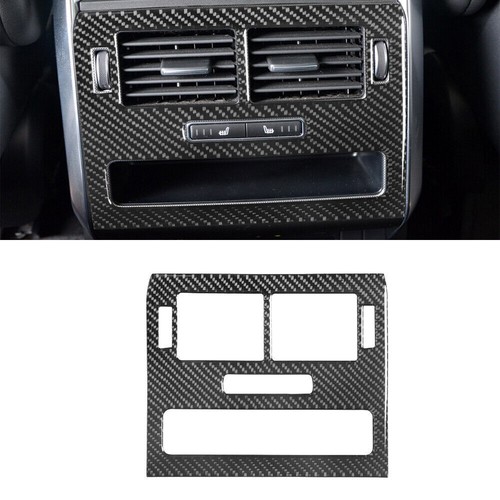 Cubierta de salida de ventilación de aire trasera de fibra de carbono para Land Rover Range Rover Sport 14-17