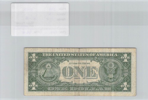 Banknote USA - 1 Dollar 1957 - Pick 419 - Star - 80926712 B - Picture 2 of 2