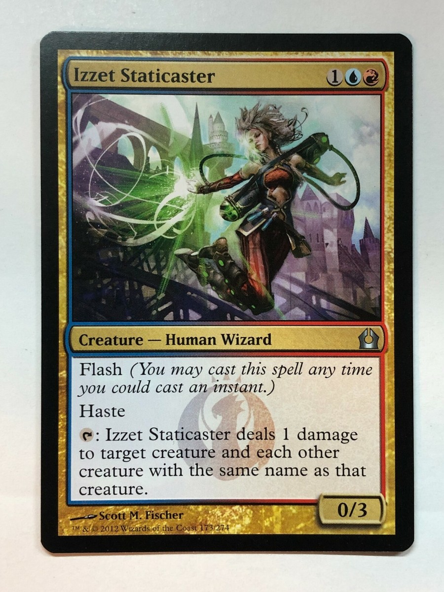 MTG Izzet Staticaster Return to Ravnica 173 Regular Uncommon