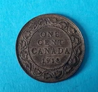 1918 - 1 Cent Canada George V - Very Nice Coin / HK24