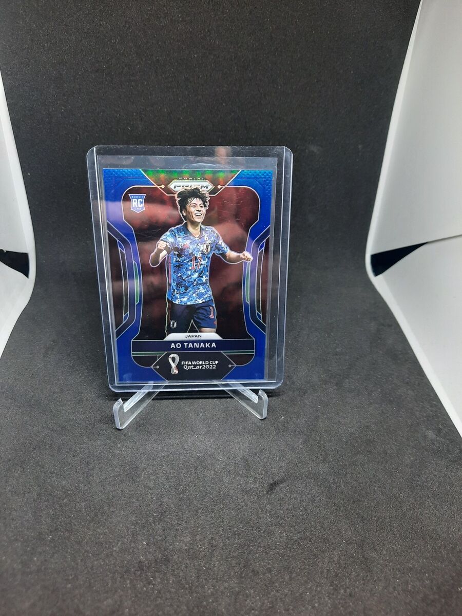 2022 Panini Prizm World Cup Qatar Blue Prizm /299 Ao Tanaka 2022 Panini Prizm World Cup Qatar Blue Prizm /299 Ao Tanaka