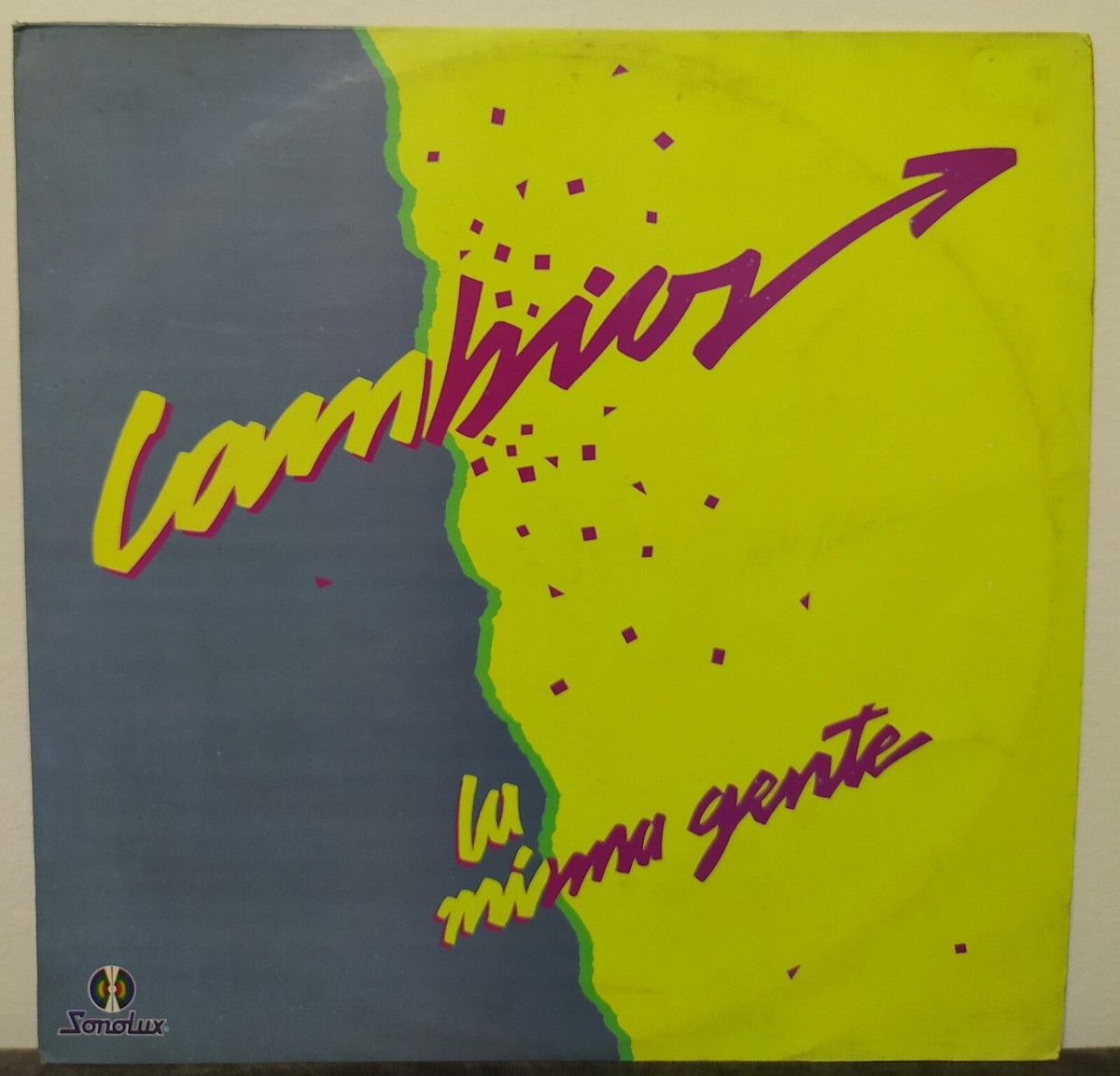 La Misma Gente - Cambios , Salsa LP Colombia Press Orig Records