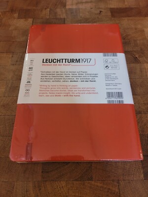 Leuchtturm1917 Lined Hardcover Notebook - Fox Red - A5 Medium