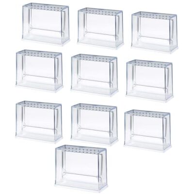 Inomata Chemical (Inomata Kagaku)   Capsule toy display case Clear 10 pieces