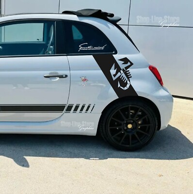Scorpioni Performance Klebebänder hinten passend für Fiat 500 Abarth