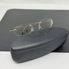 MARCHON AIRLOCK 2 RIMLESS EYEGLASS FRAME 720 52  140 Sand Color