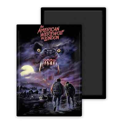 Der Werwolf von London 1981 Version 5 Filmplakat Kino - Magnet 54 x 78 mm