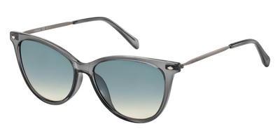 Fossil 3083/S 54mm Cat Eye 063M Crystal Gray Sunglasses