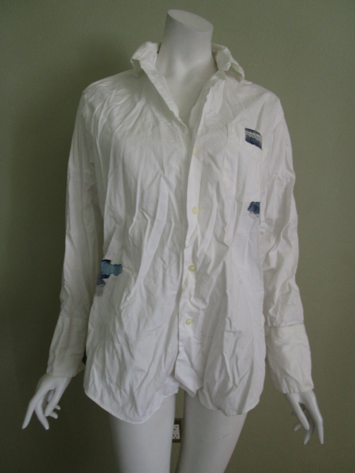 Vintage Repurposed Men's Patchwork Darning Repari… - image 1