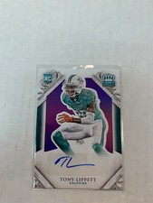 Tony Lippett 2015 Crown Royale Rookie Auto Purple Card #172 Serial #08/25