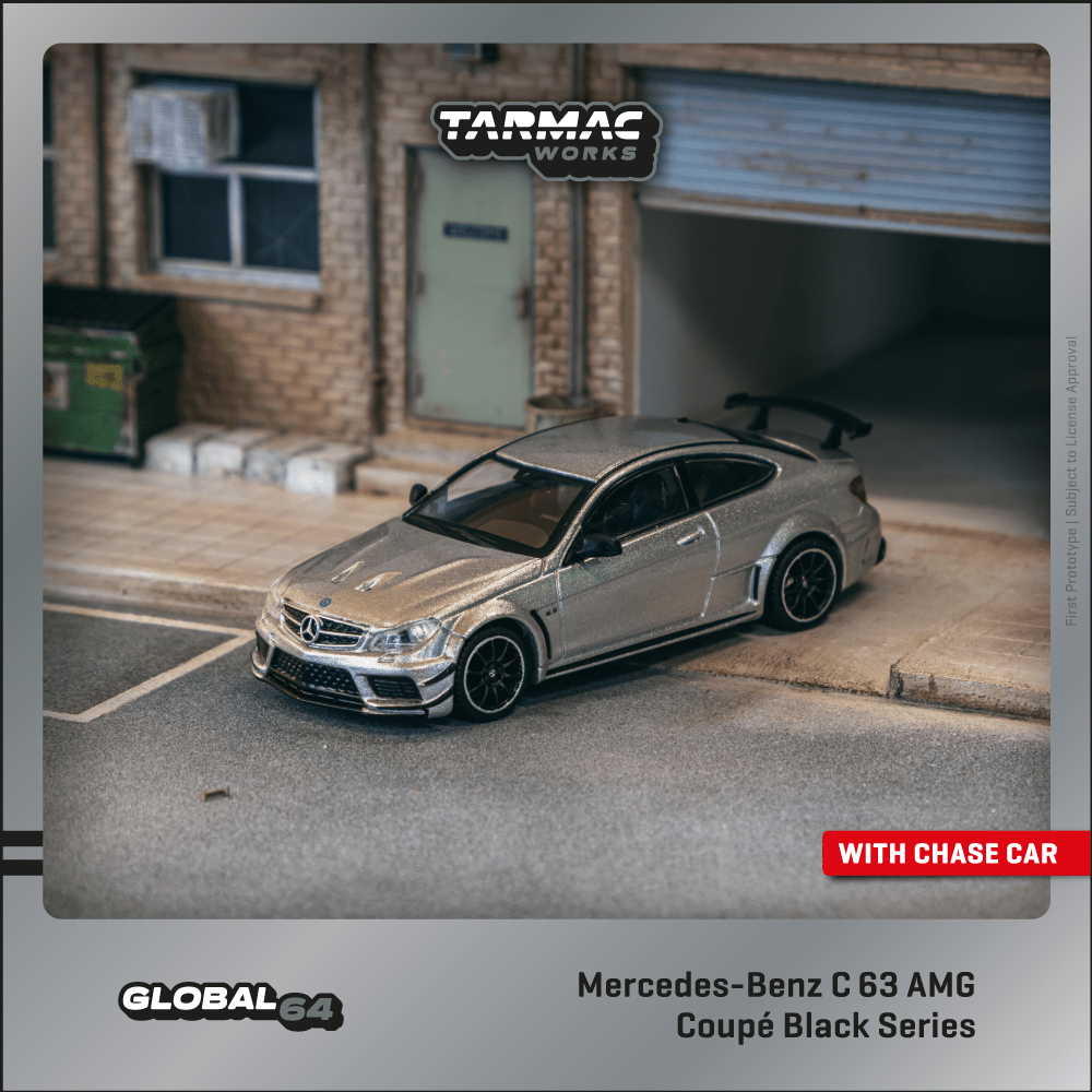 In Stock) Tarmac Works 1/64 Mercedes-Benz C 63 AMG Coupé