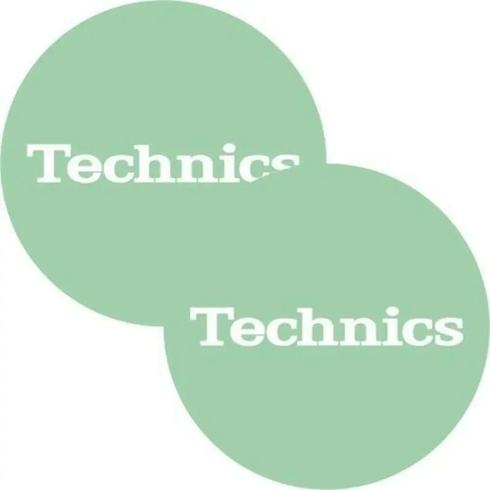 TECHNICS SLIPMATS SIMPLE 7 Coppia Panni Antistatici per Dj Piatti Giradischi
