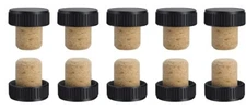 10 PACK Wine Bottle Cork Stoppers - BRAND NEW